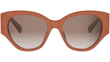 Maxi Triomphe Orange Butterfly Sunglasses