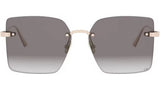 CDior S3U Rose Gold Squared Sunglasses