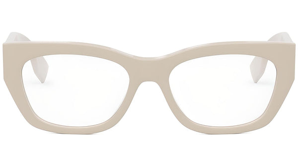 Baguette Brown Rectangular Eyeglasses