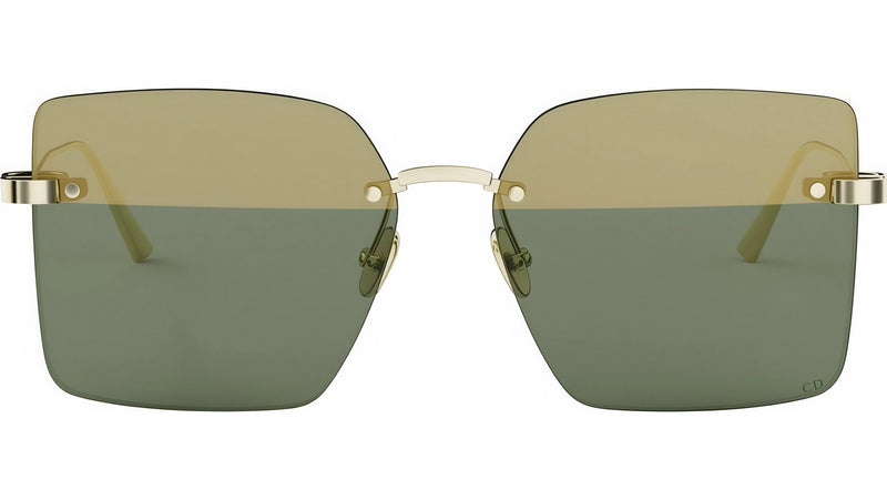 CDior S3U Gold Squared Sunglasses
