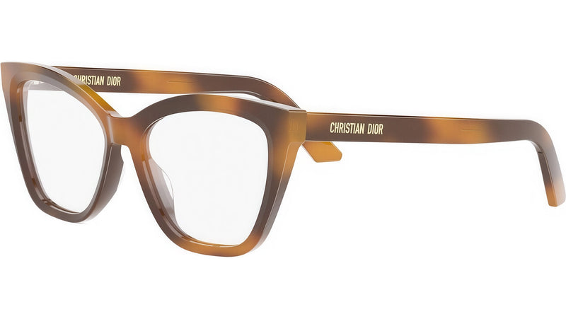 DiorMidnight O B1I Havana Butterfly Eyeglasses