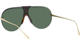Slim Havana Mask Sunglasses
