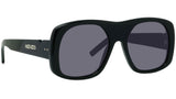 Youthful Energy Black Oval Sunglasses