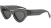 FF Diamonds Grey Cat Eye Sunglasses