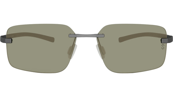 Flex Black Geometric Sunglasses