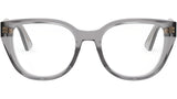 DiorPrismeO B1I Grey Butterfly Eyeglasses