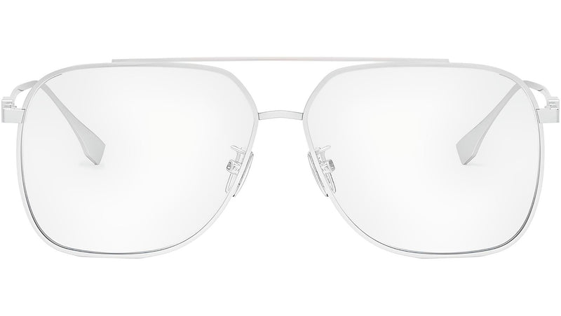 Baguette Silver Pilot Eyeglasses