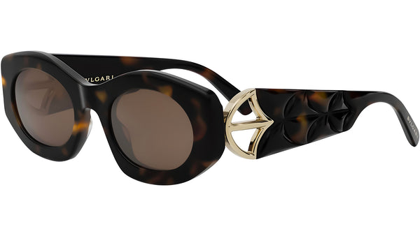 Calla Havana Oval Sunglasses