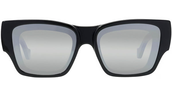 Signature Black Rectangular Sunglasses