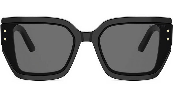 DiorSignature 14I Shiny Black Squared Sunglasses