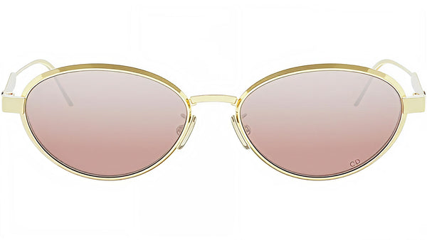 DiorCannage R1U Gold Oval Sunglasses