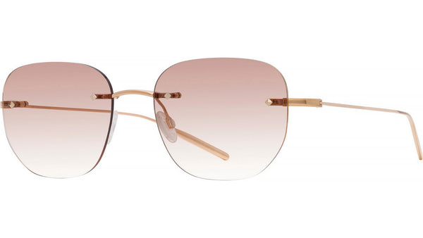 Tyrone Gold Square Sunglasses
