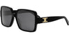 Triomphe Black Butterfly Sunglasses