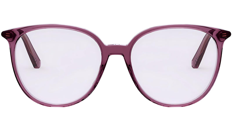 Mini CD O R4I Fuchsia Round Eyeglasses