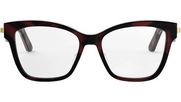 CDiorO S4I Shiny Havana Cat Eye Eyeglasses