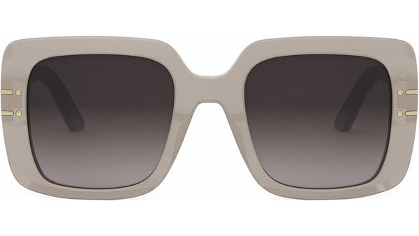 DiorSignature S11F Brown Geometric Sunglasses