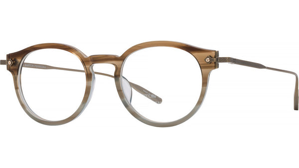 Eugene Blue Round Eyeglasses