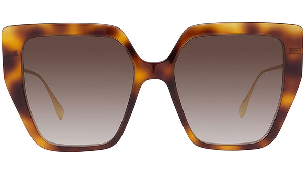 Baguette Gold Butterfly Sunglasses