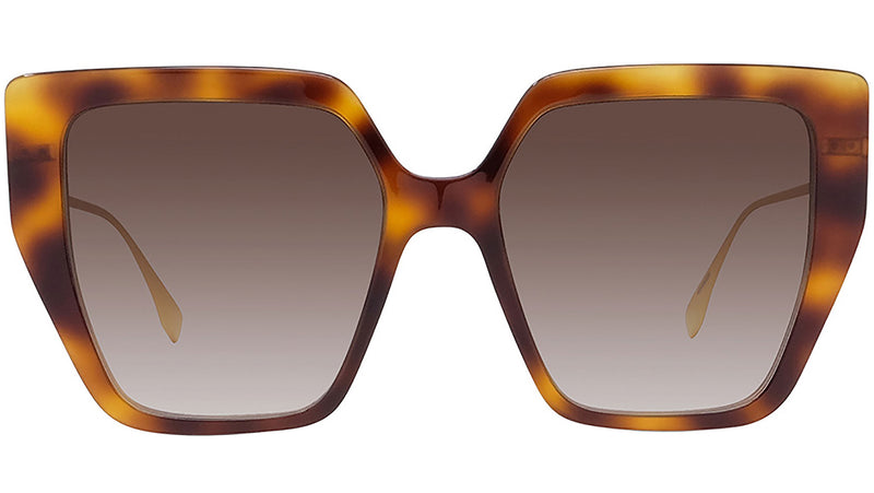 Baguette Gold Butterfly Sunglasses