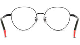 AKA Black Round Eyeglasses