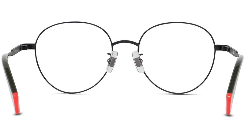 AKA Black Round Eyeglasses
