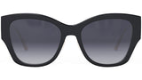 30Montaigne B2U Black Square Sunglasses