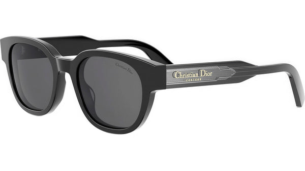 Christian Dior Label R1I Black Round Sunglasses