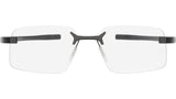 Flex Black Geometric Eyeglasses