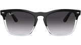 Steve RB4487 66308G black on transparent