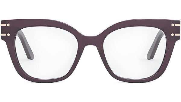 DiorSignatureO B2I Purple Geometric Eyeglasses
