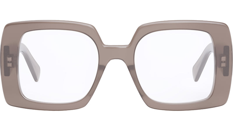 Triomphe Brown Square Eyeglasses