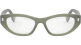 Fendi Roma Green Cat Eye Eyeglasses