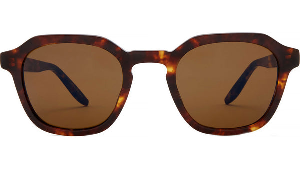 Tucker Havana Geometric Sunglasses