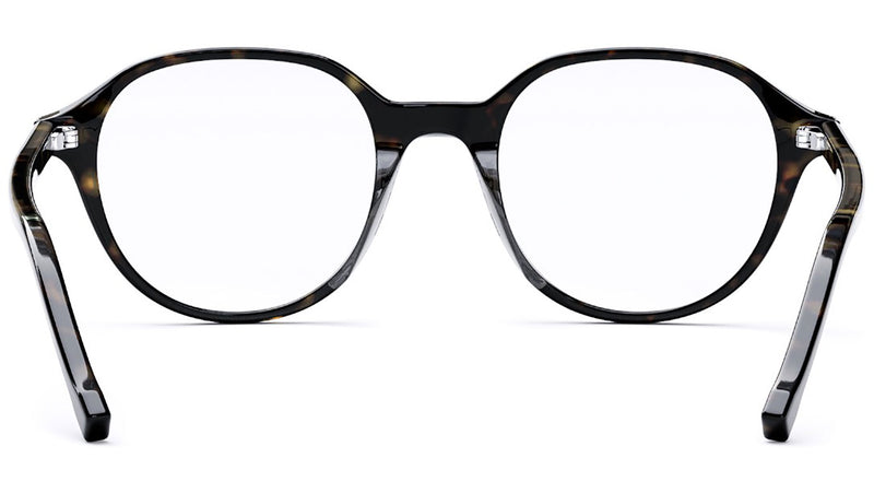 Youthful Energy Thin Havana Round Eyeglasses