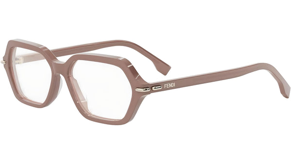 FF Diamonds Red Geometric Eyeglasses