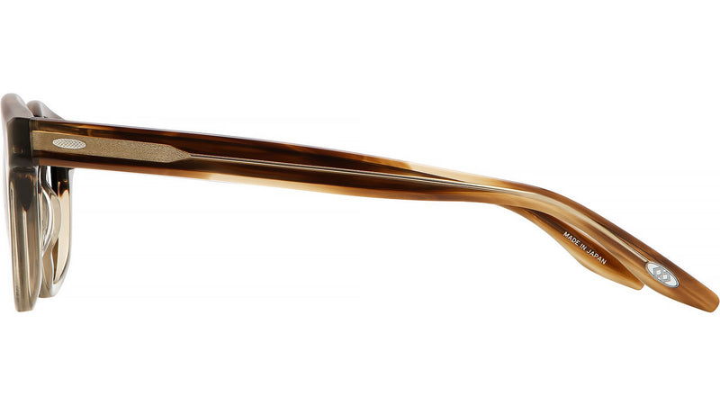 Oxford Brown Round Sunglasses