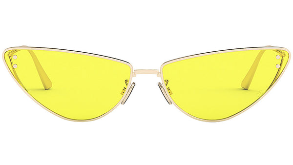 MissDior B1U Gold Cat Eye Sunglasses