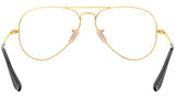 RB6489 gold on top black