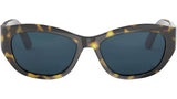 30Montaigne B5U Havana Oval Sunglasses