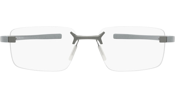 Flex Silver Rectangular Eyeglasses
