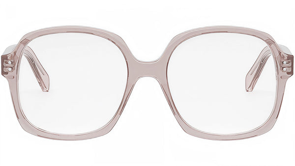 Thin Pink Geometric Eyeglasses