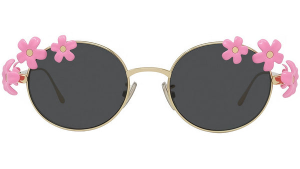 Signature Gold Pink Oval Sunglasses