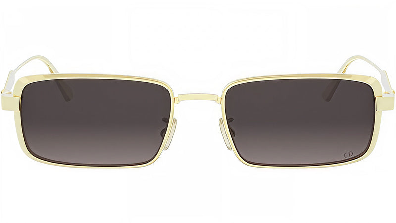 DiorCannage S2U Gold Rectangular Sunglasses