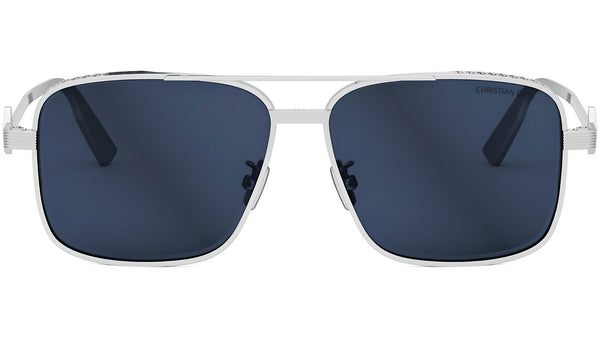 CD Diamond S9U Silver Geometric Sunglasses