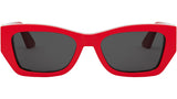 MissDior S1I Red Square Sunglasses