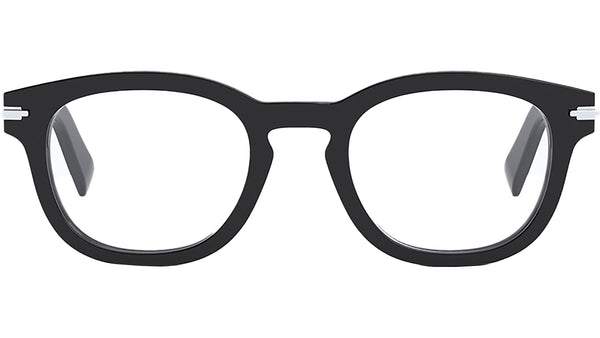 DiorBlackSuitO R4I Black Round Eyeglasses