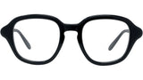 Slim Black Square Eyeglasses