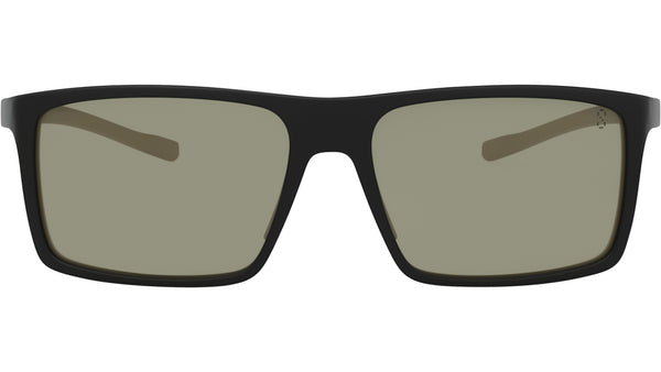 Bolide Black Rectangular Sunglasses