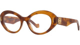 Anagram Tortoise Oval Eyeglasses