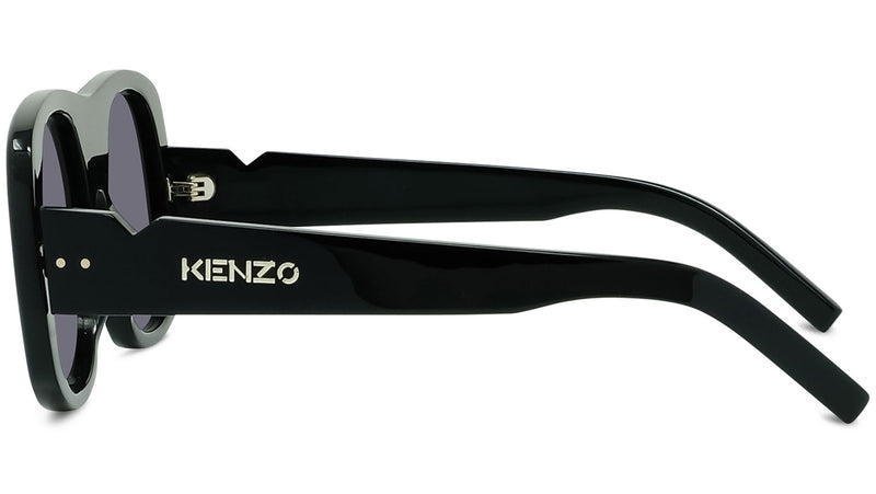 Youthful Energy Black Oval Sunglasses